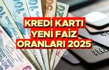Kredi kartı faiz oranları 2025'te düşüyor. Merkez Bankası'nın düzenlemesiyle akdi ve gecikme faizleri azalıyor. Yeni...